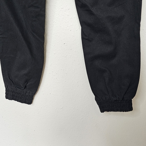 Streetwear Society Black Jogger Pant Elastic Waist Zipper Pockets Size S Small‎ - Picture 7 of 8